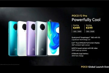 弹出式真全面屏加骁龙865小米POCOF2Pro上台3800元